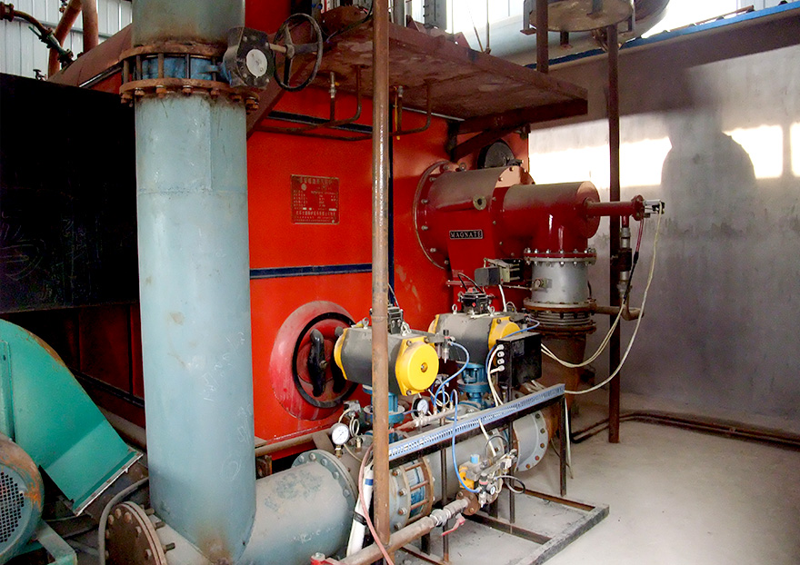 10.5MW generator gas burner is used in Jiangsu